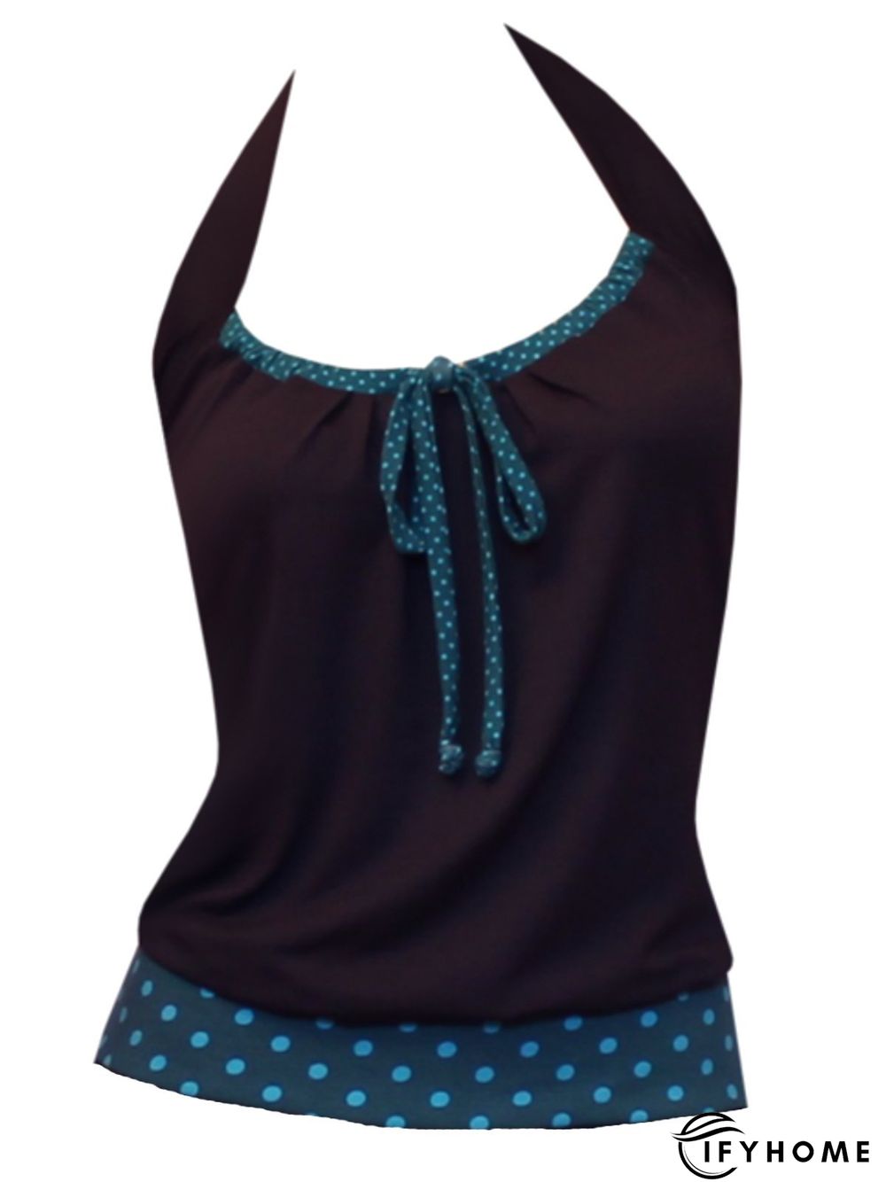 Casual Sleeveless Round Neck Plus Size Printed Tops | IFYHOME