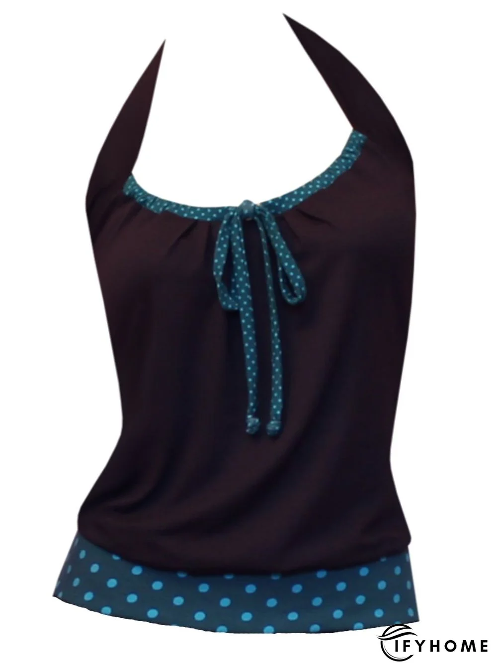 Casual Sleeveless Round Neck Plus Size Printed Tops | IFYHOME