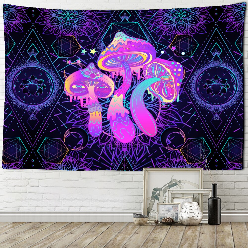 

Psychedelic Mushroom - Tapestry, 100*75cm, 501 Original