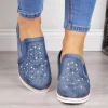 Gioiacombo™ Sneakers slip-on casual lucide da donna