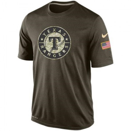 Men's Texas Rangers Salute To Service  Dri-FiT T-Shirt