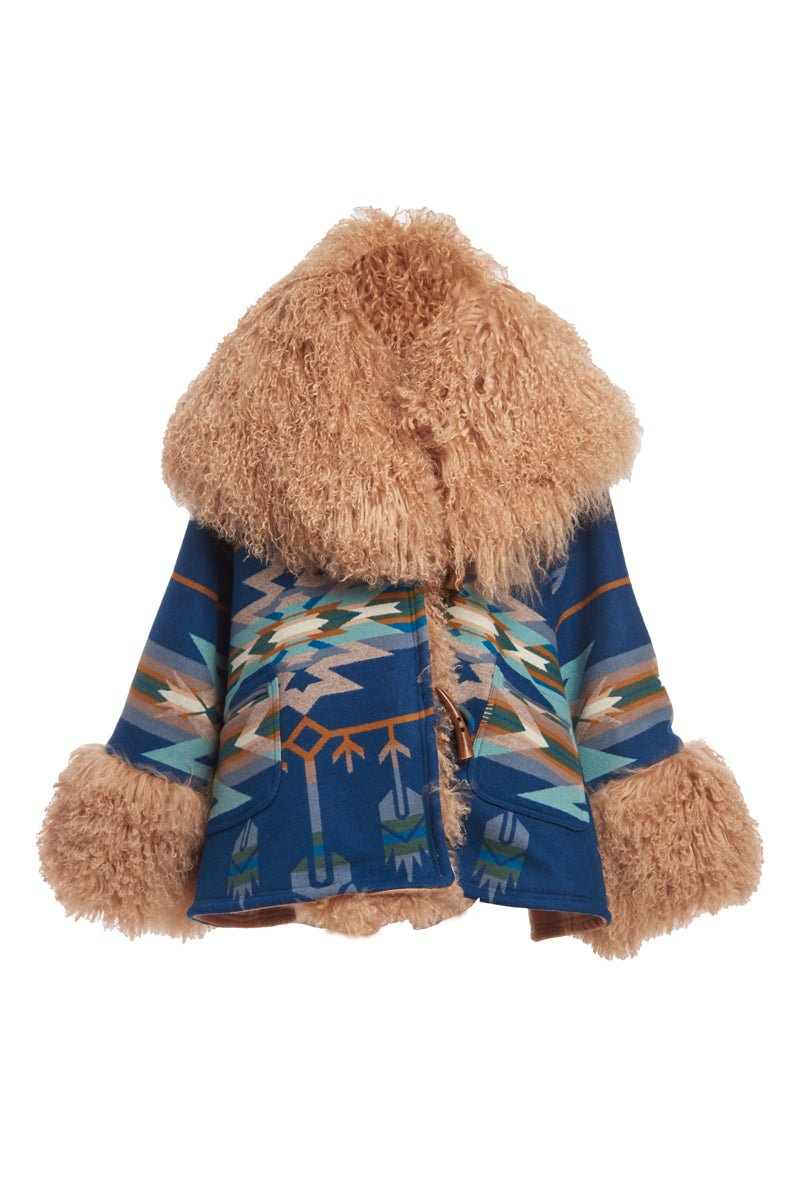 Star Watchers Shearling Cloak