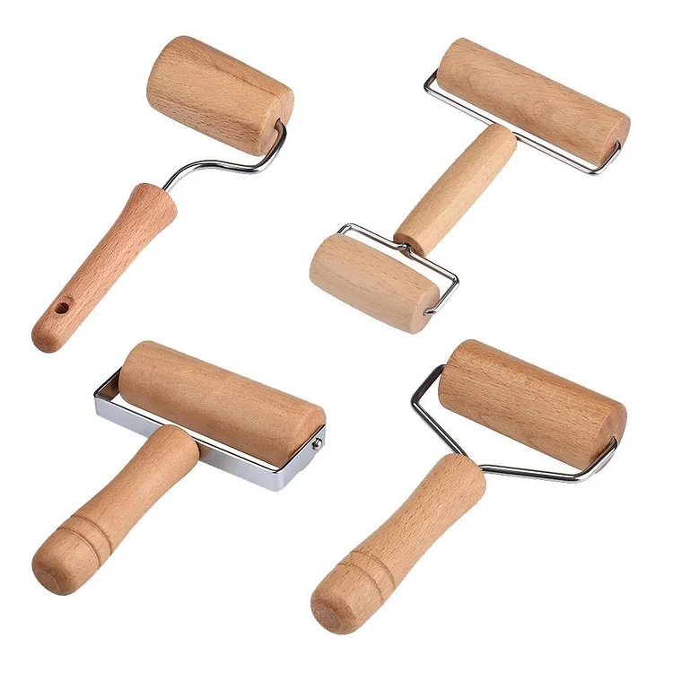 Wooden Roller for DIY Diamond Painting Cross Stitch Art Crafts Sewing Tools