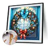 Christmas Wreath-Paint by Numbers Acrylic Painting 40*40CM