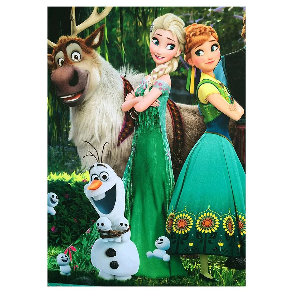 Full Round Diamond Painting - Cartoon Sisters(30*40cm)