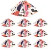 10PCS Outdoor Umbrella Lampshade Kraft Paper Hanging Lantern Cover for Camp Lamp