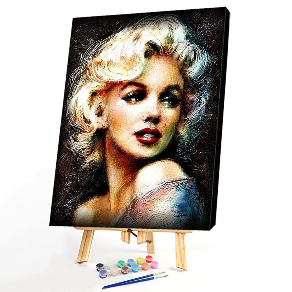 

40x50cm - Paint By Numbers Charming Beauty, 501 Original