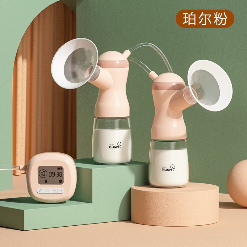 小雅象双边吸奶器 电动吸奶神器挤奶器产妇产后全自动母乳收集拔奶静音-Digicat 猫电澳洲
