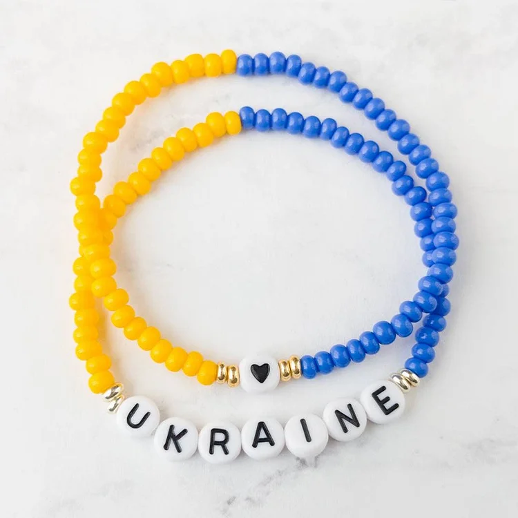 Simpfit Ukrainisch inspiriertes Armband