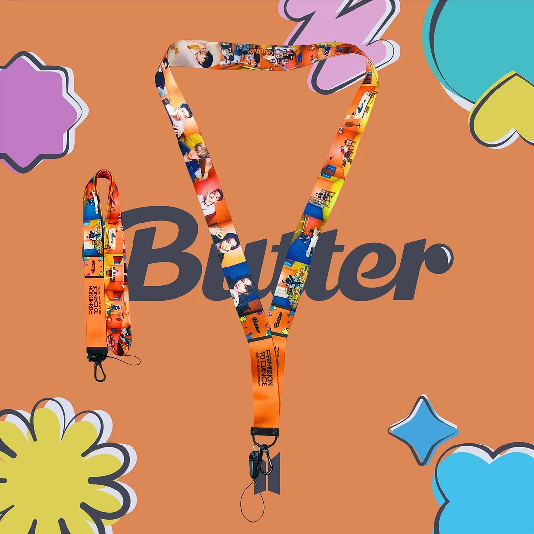방탄소년단 Butter Concept Photo Phone Lanyard