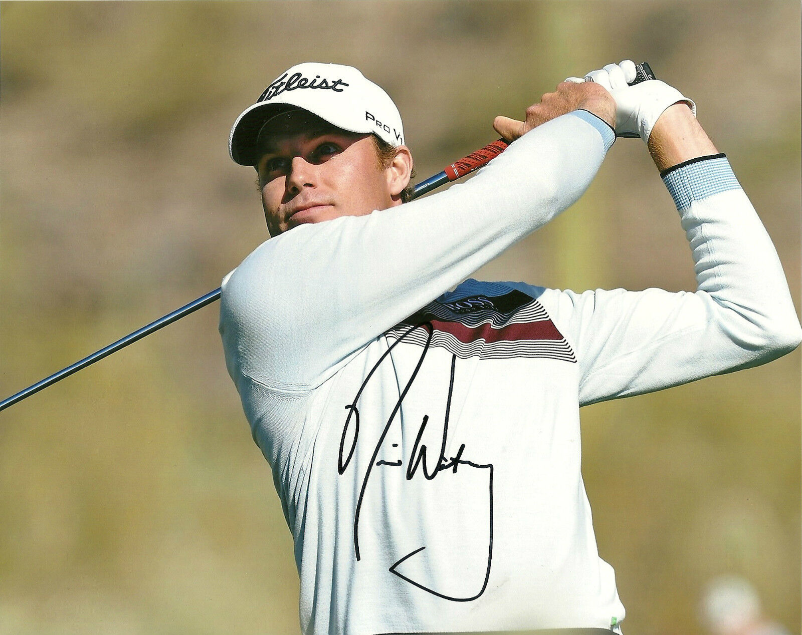 NICK WATNEY HAND SIGNED PGA GOLF 8X10 Photo Poster painting W/COA