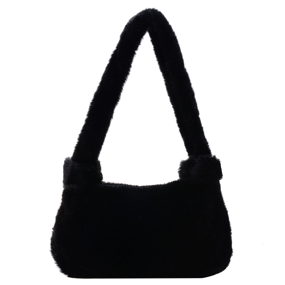 

Vintage Plush Handbag Shoulder Bag Purse Animal Print Underarm Pouch, 501 Original