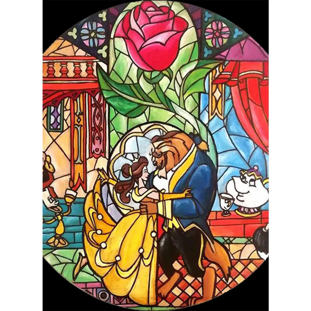 Windowpane Style - Disney - 11CT Stamped Cross Stitch(50*65cm)