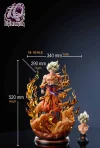 1/6 Scale Super Saiyan Son Goku with LED - Dragon Ball Resin Statue - Civilization Studio