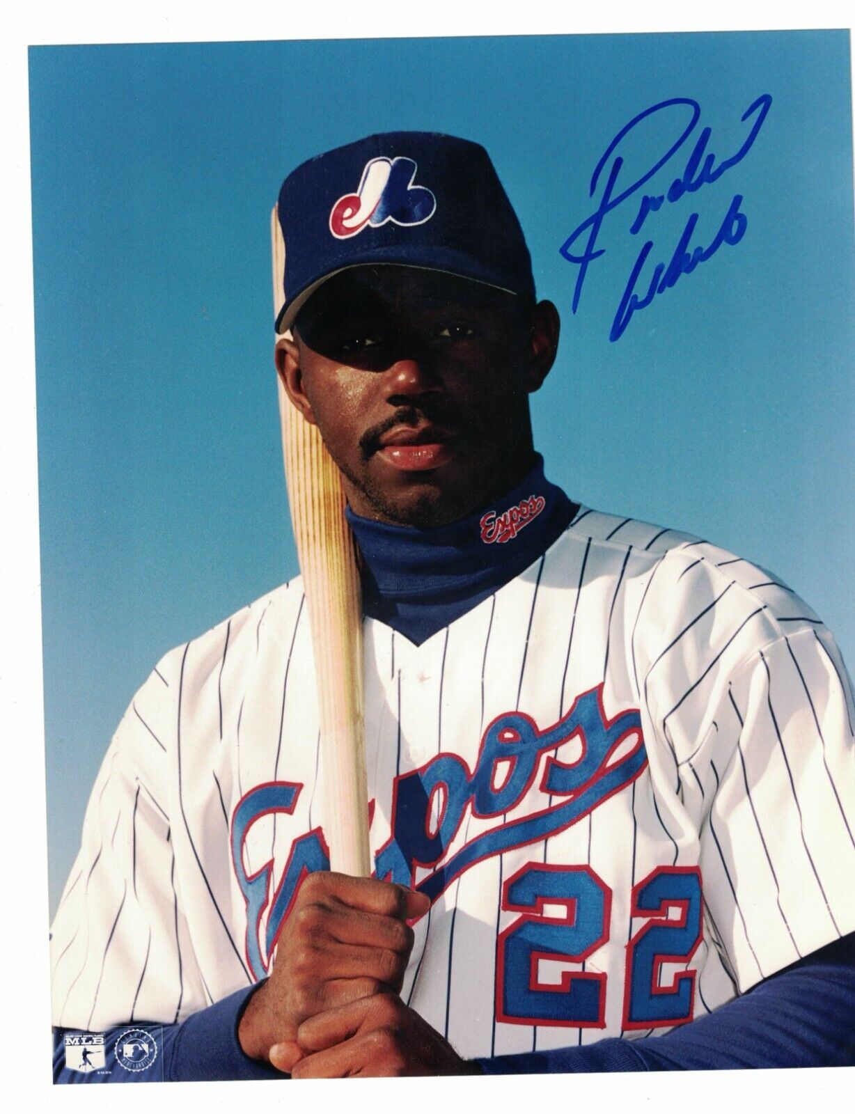 Rondell White Montreal Expos Signed 8 x 10