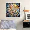 Diamond Painting -DIY Round Drill Partial AB Flower(40x40 CM)