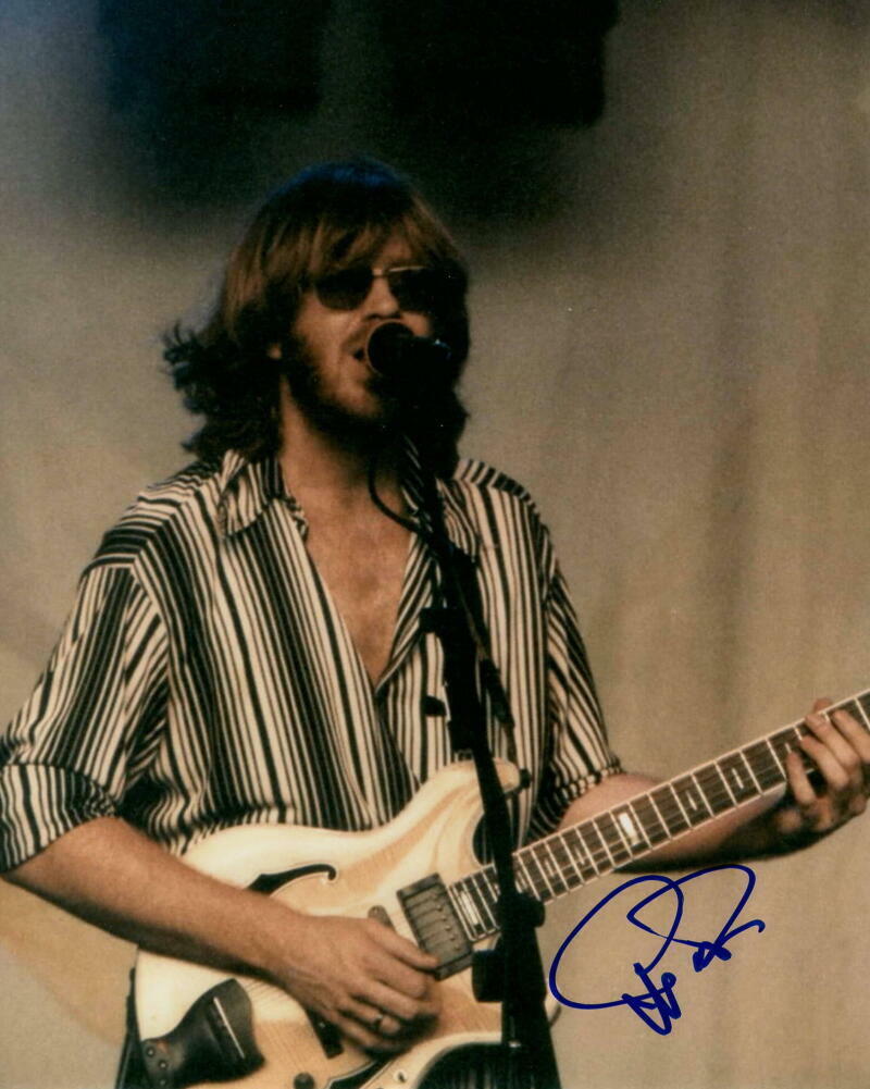 TREY ANASTASIO SIGNED AUTOGRAPH 8x10 Photo Poster painting - PHISH FARMHOUSE BILLY BREATHES RARE