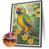 (US Local)Parrot-Crystal Rhinestone Diamond Painting