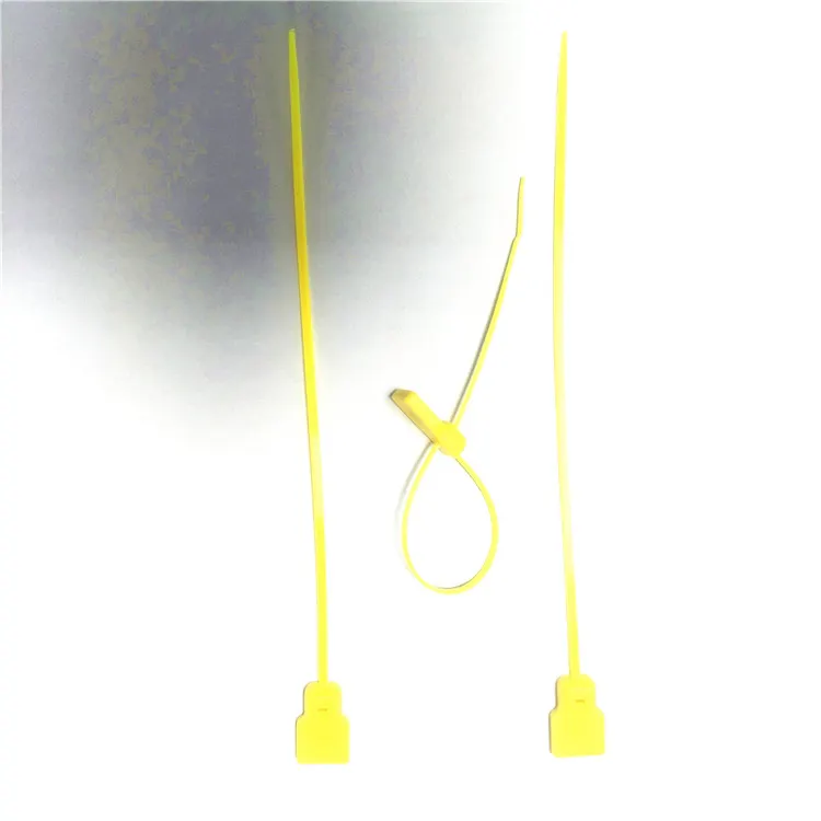 NFC tag cable tie for oil tanks pipelines asset security identification