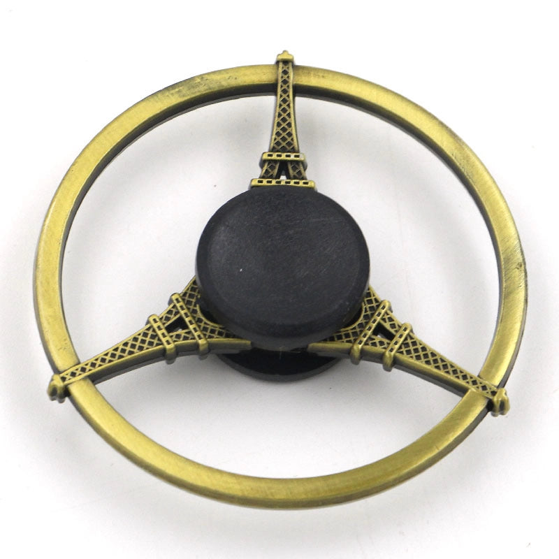 Creative Zinc Alloy Bronze Hand Spinner Finger Rotating Decompression Toy