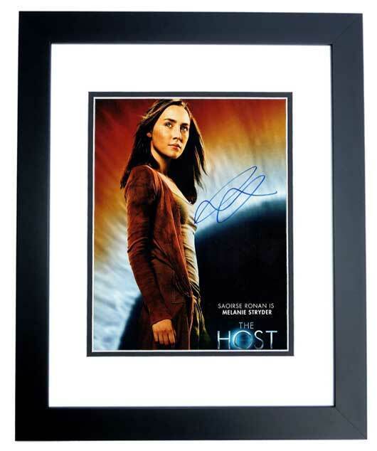 Saoirse Ronan Signed - Autographed The Host Actress 11x14 inch Photo Poster painting FRAMED