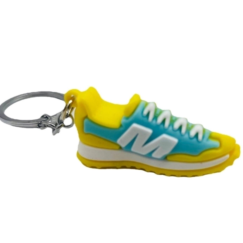 Minimalist Sports Shoe PVC Unisex Bag Pendant Keychain