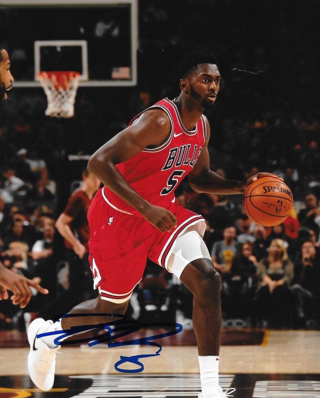 Bobby Portis signed Chicago Bulls 8x10 Photo Poster painting autographed 4