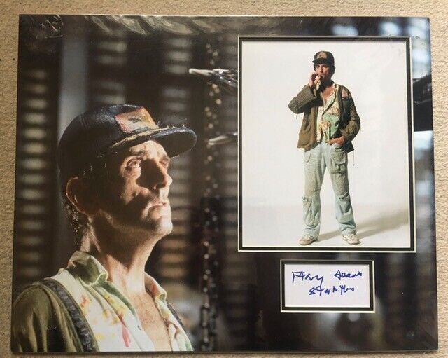 HARRY DEAN STANTON SIGNED ALIEN Photo Poster painting MOUNT UACC REG 242