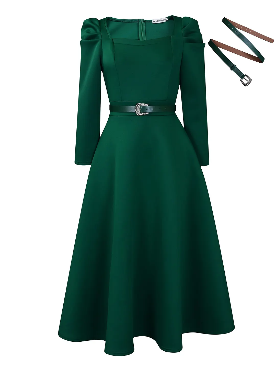 Nigikala Nigikala Women's Winter New Fashion Bubble Sleeve Grand Party Party Dress