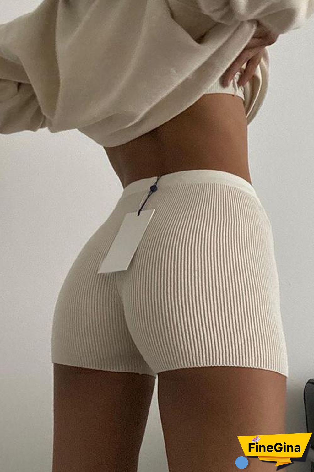 Solid Knit Boxer Shorts