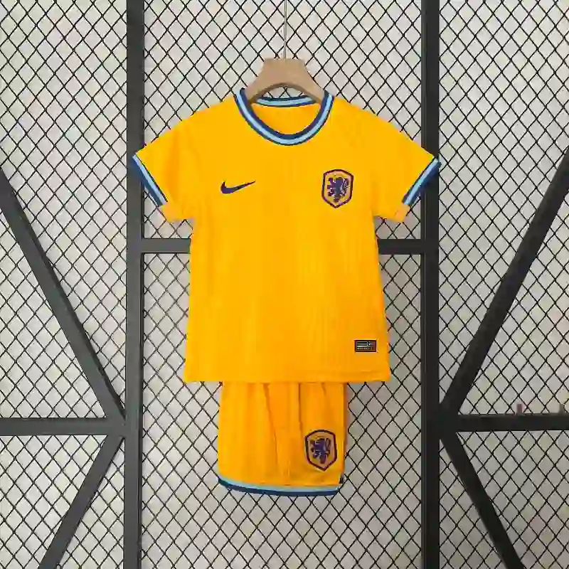 2024 Kids Netherlands Soccer Jersey Home