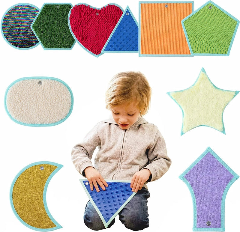Manufacturers A Large Number Of Sensory Toys For Autism Various Texture Sensory Mat Felt Tactile Animal Sensory Mat
