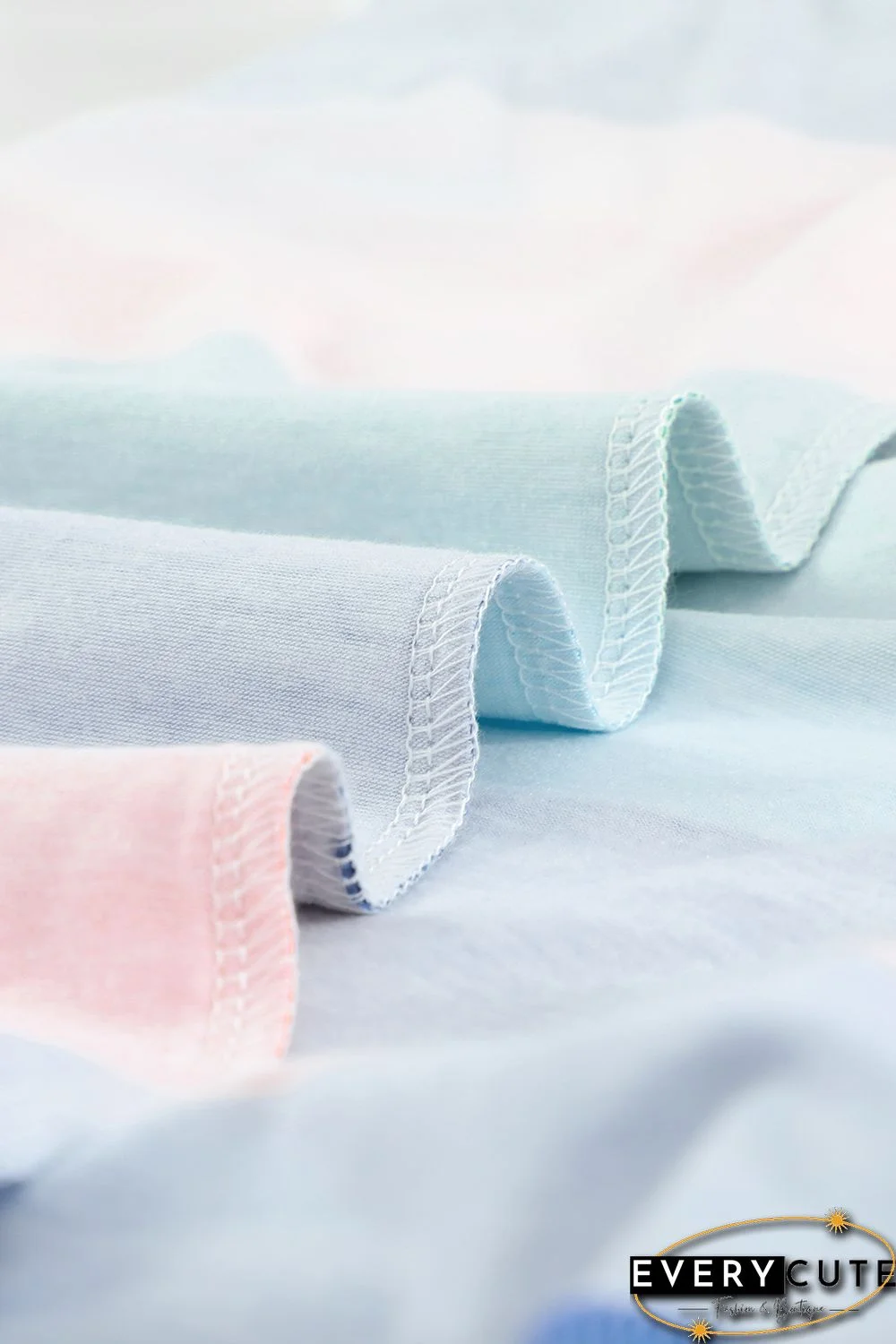 Striped Color Block Long Sleeve Blouse