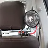 Auto Air Circulator 3 Gear Portable Ventilation Fan Rear Seat Fan for Auto Truck