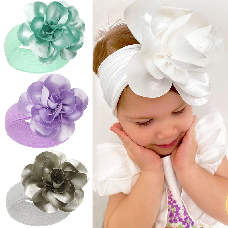 Cute Flower Nylon Baby Accessories