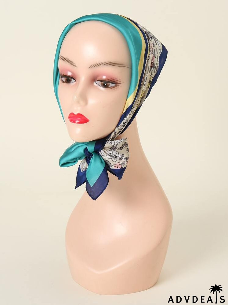 Flower Print Bandana