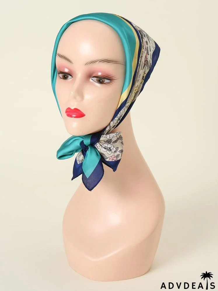 Flower Print Bandana