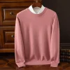 Men's Crew Neck Knitted Sweater