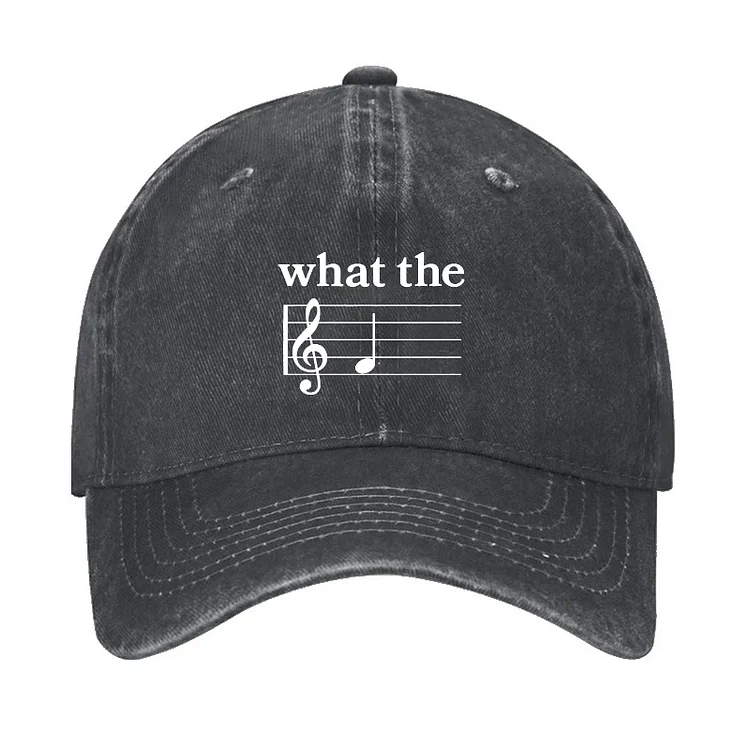 What The F Musical Note Hat