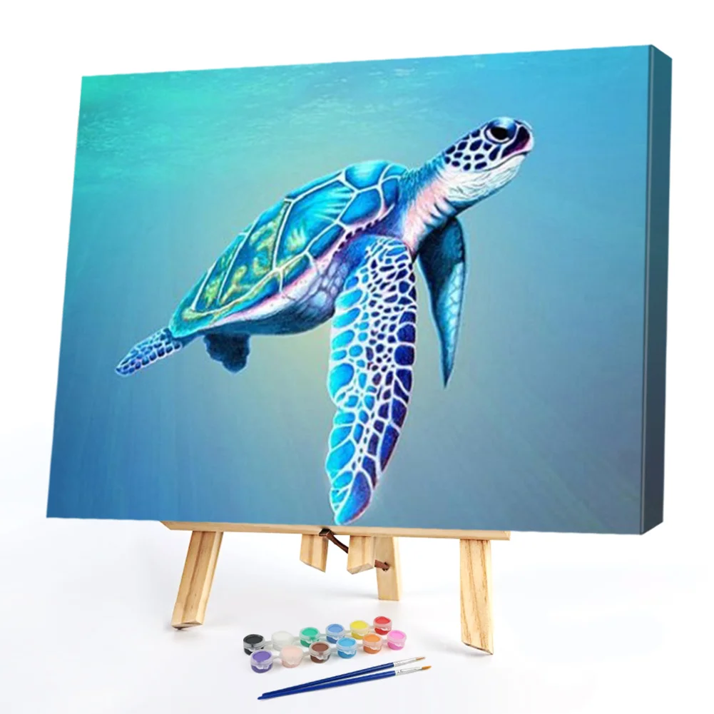Turtle - Paint By Numbers(50*40CM)
