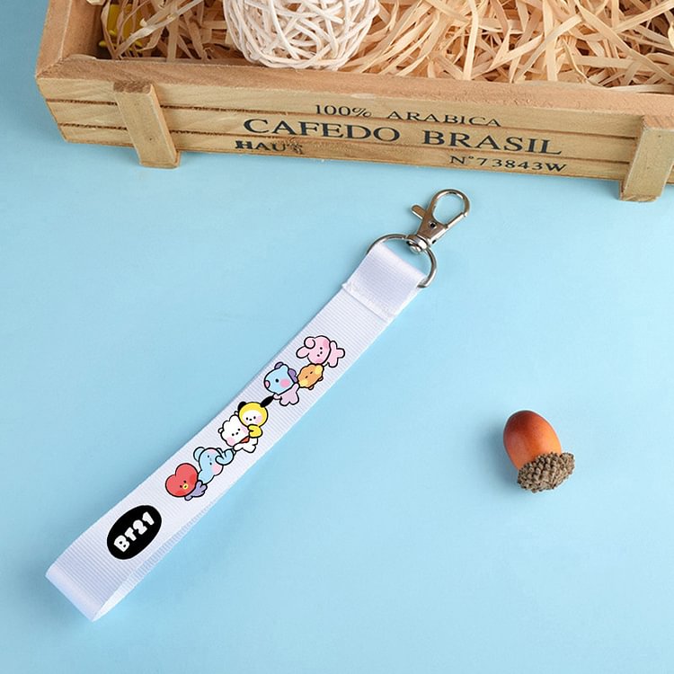BT21 Minini Keychain Lanyard