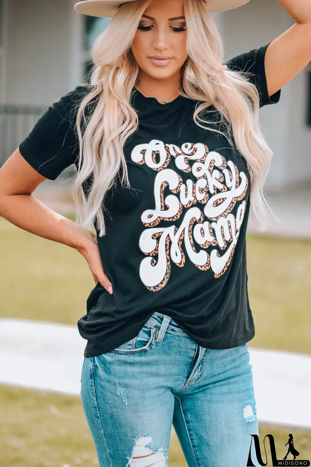 MidiSono - One Lucky Mama Tee