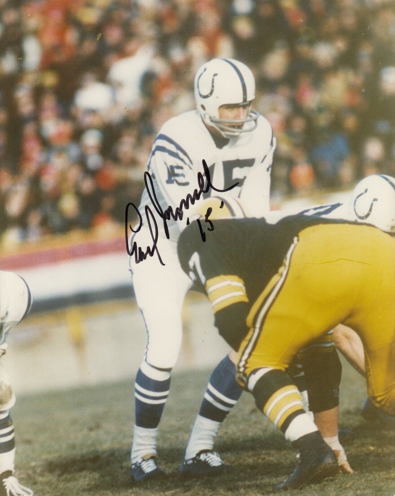 Earl Morrall #0 8x10 Signed Photo Poster painting w/ COA Baltimore Colts 031719