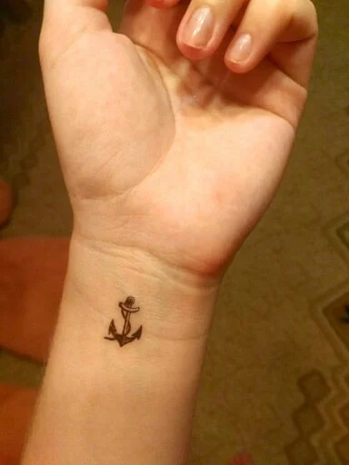 Waterproof Temporary Tattoo Sticker anchor compass sailboat tatto stickers flash tatoo fake tattoos for women girl men child