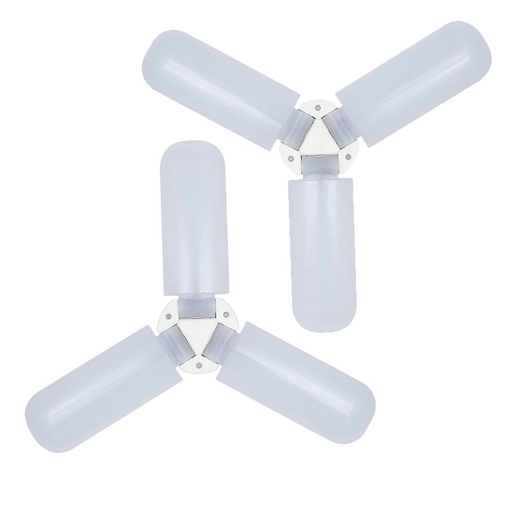 

E27 45W LED Folding Garage Light 85-265V Constant Current Light Bulbs, White, 501 Original