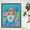 uk.everydayedeals (Limited Stock)Diamond Painting - Round AB Drills - Garden Gnome(45*55cm)