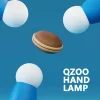 QZOO | Hand Lamp Extend Your Round Hand Night Light With Tapping Sensor, Brightness Adjustment And Time-Delayed Light Off