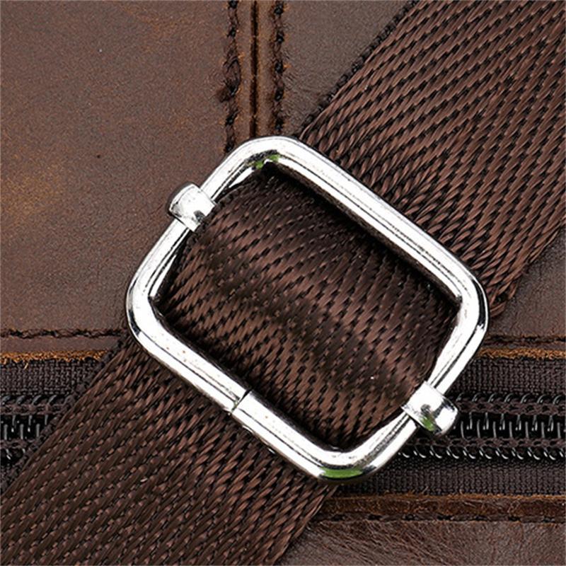 Men's Leather Shoulder Bag Retro Casual Crossbody Bag