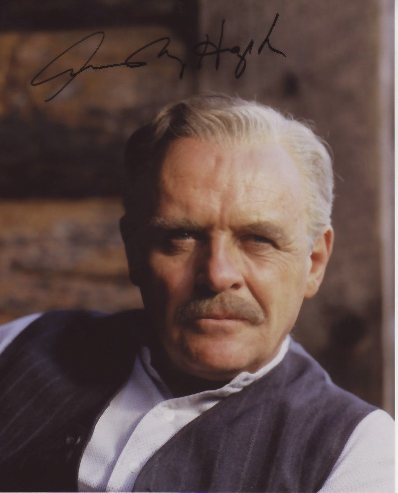 ANTHONY HOPKINS AUTOGRAPH SIGNED PP Photo Poster painting POSTER