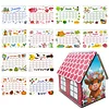 DIY Diamond Painting Special Shape Desktop Cabin Calendar Organizer Box Kit(Cute Yak)